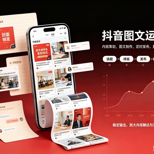 桑日抖音图文代运营服务